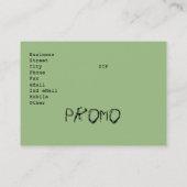  Visitekaartje van Ginette (Achterkant)