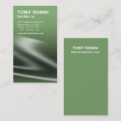 Visitekaartje van Glacé (wilg) (Voorkant / Achterkant)