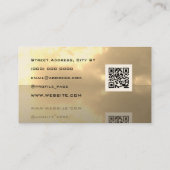 Visitekaartje van gladde oppervlaktespiegels (Achterkant)