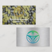 Visitekaartje van goudgeneesmiddelen (Voorkant / Achterkant)