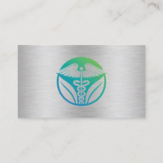 Visitekaartje van goudgeneesmiddelen (Achterkant)