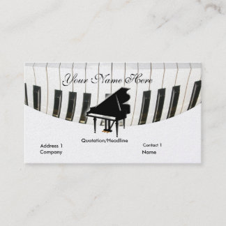 Visitekaartje van Grand Piano en Keyboard