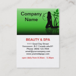 Visitekaartje van Green Beauty Spa Salon