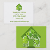 Visitekaartje van GreenHouse (Voorkant / Achterkant)