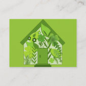 Visitekaartje van GreenHouse (Achterkant)