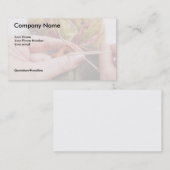 Visitekaartje van Hand-Knitter (Voorkant / Achterkant)