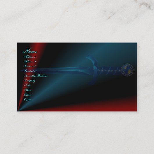 Visitekaartje van hart en nieren (Voorkant)