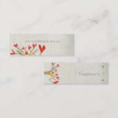 Visitekaartje van hartbomen (Voorkant / Achterkant)