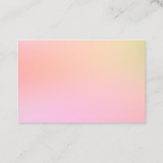 Visitekaartje van Healing Wings (Achterkant)