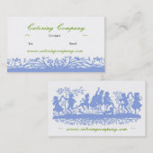 Visitekaartje van het bedrijf van de haven of van  (Voorkant / Achterkant)