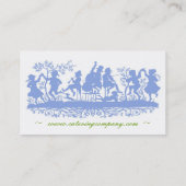 Visitekaartje van het bedrijf van de haven of van  (Achterkant)