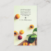 Visitekaartje van het Boerderij van landbouwers (Achterkant)