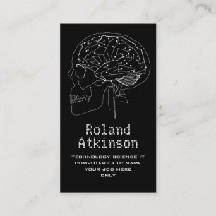 visitekaartje van het computercircuit