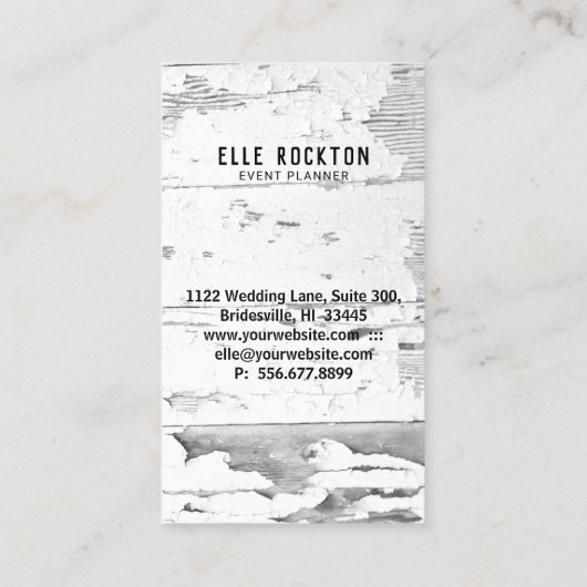 Visitekaartje van het Franse dress Wire Mannequinn (Achterkant)