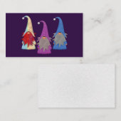 Visitekaartje van het Gnomes Trio (Voorkant / Achterkant)
