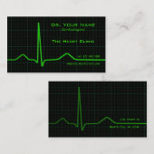 Visitekaartje van het hart (Voorkant / Achterkant)