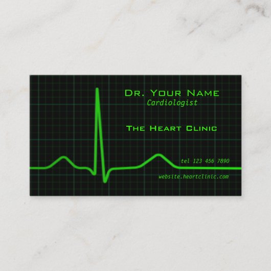 Visitekaartje van het hart (Voorkant)