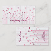 Visitekaartje van het hart (Voorkant / Achterkant)