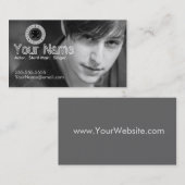 Visitekaartje van het hoofd voor de Werknemer II (Voorkant / Achterkant)