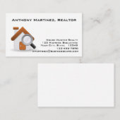 Visitekaartje van het huis en van het Magniyfing G (Voorkant / Achterkant)