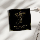 Visitekaartje van het kruidenkruid en van het vruc