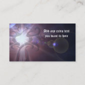 Visitekaartje van het kruidenkruis - Jezus (Achterkant)