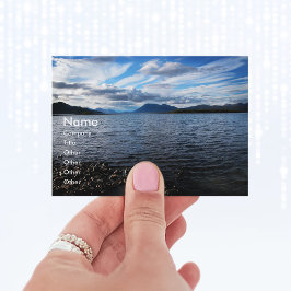 Visitekaartje van het meer van Aleknagik