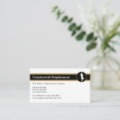 Visitekaartje van het menselijk potentieel (Staand voorkant)