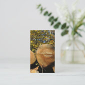 Visitekaartje van het najaar van de bosbouw (Staand voorkant)