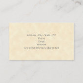 Visitekaartje van het natuurlijk perkamentenpark v (Achterkant)