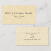 Visitekaartje van het natuurlijk perkamentenpark v (Voorkant / Achterkant)