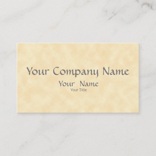 Visitekaartje van het natuurlijk perkamentenpark v (Voorkant)