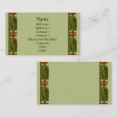  Visitekaartje van het Ontwerp van de Rand van de  (Voorkant / Achterkant)