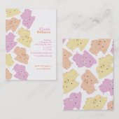 Visitekaartje van het Patroon Piggies van de pit (Voorkant / Achterkant)