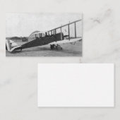  Visitekaartje van het piloot-luchtvaartvliegtuig (Voorkant / Achterkant)