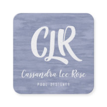 Visitekaartje van het Plein van het Blauwe Monogra