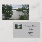 Visitekaartje van het prachtige meer (Voorkant / Achterkant)