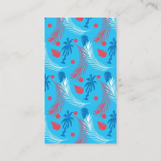 Visitekaartje van het restaurant Mofongo in Latijn (Achterkant)