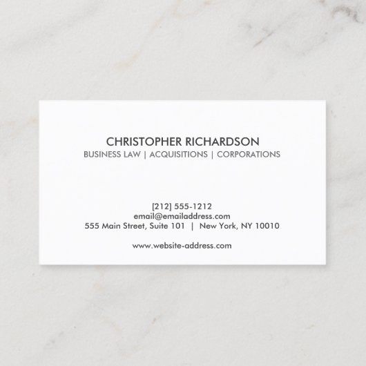 VISITEKAARTJE VAN HET  SCHADUWTYPE (Achterkant)