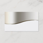 Visitekaartje van het sjabloon voor de foto van de (Achterkant)