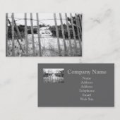 Visitekaartje van het strand (Voorkant / Achterkant)