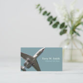 Visitekaartje van het vliegtuig (Staand voorkant)