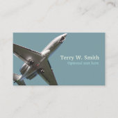 Visitekaartje van het vliegtuig (Voorkant)