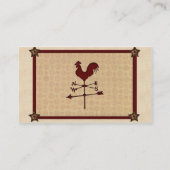 Visitekaartje van het weerventilator (Achterkant)