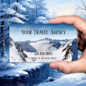 Visitekaartje van het Wintersportreisbureau