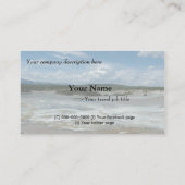 Visitekaartje van het Yellowstone-reisbureau (Achterkant)