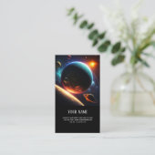 Visitekaartje van het zonnestelsel (Staand voorkant)