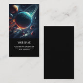 Visitekaartje van het zonnestelsel (Voorkant / Achterkant)