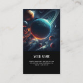 Visitekaartje van het zonnestelsel (Voorkant)