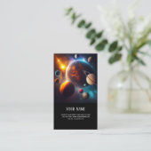 Visitekaartje van het zonnestelsel (Staand voorkant)